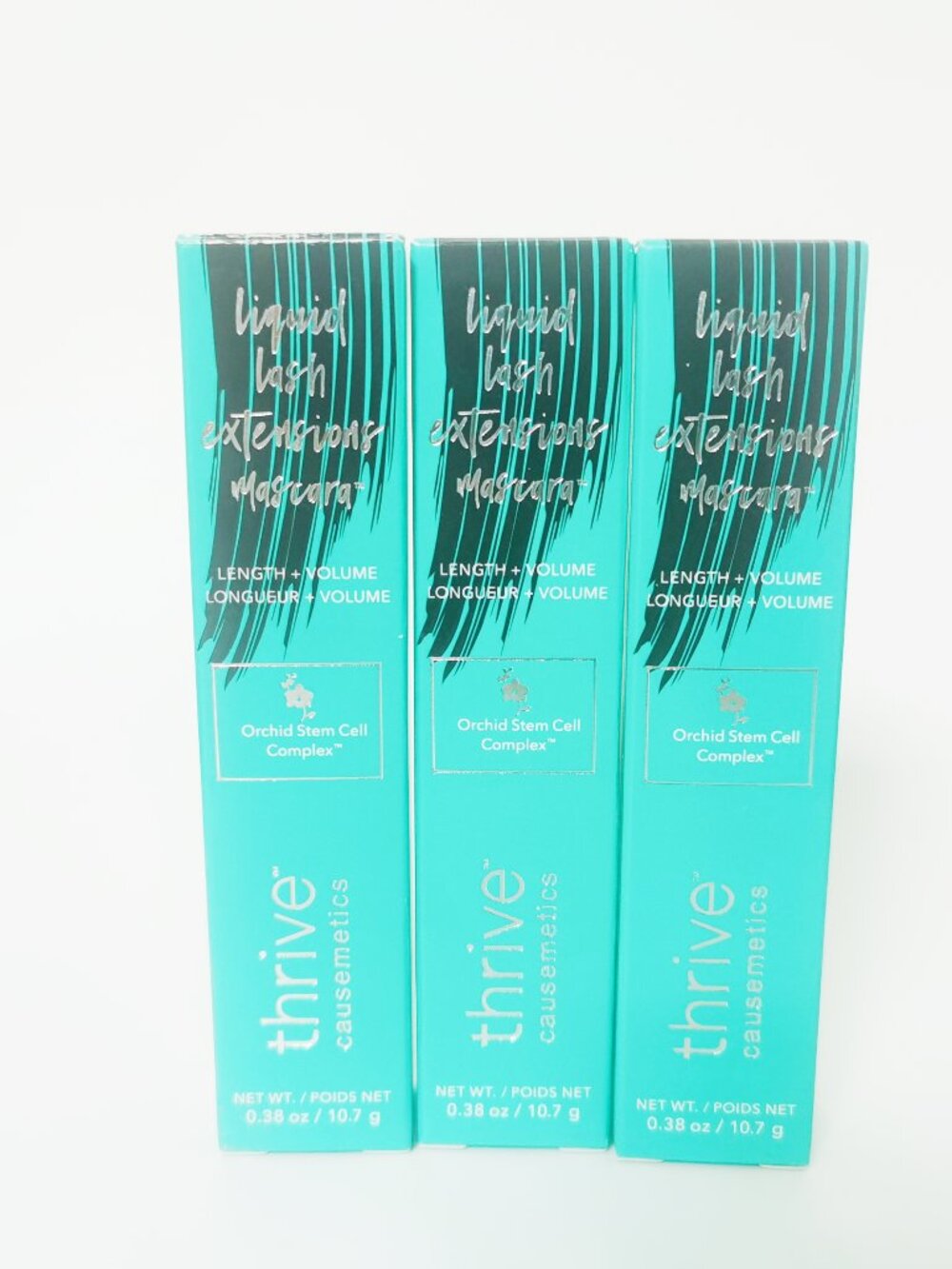 Mascara 3pack Thrive Causemetics Black Liquid lash Extensions Brynn Full Size